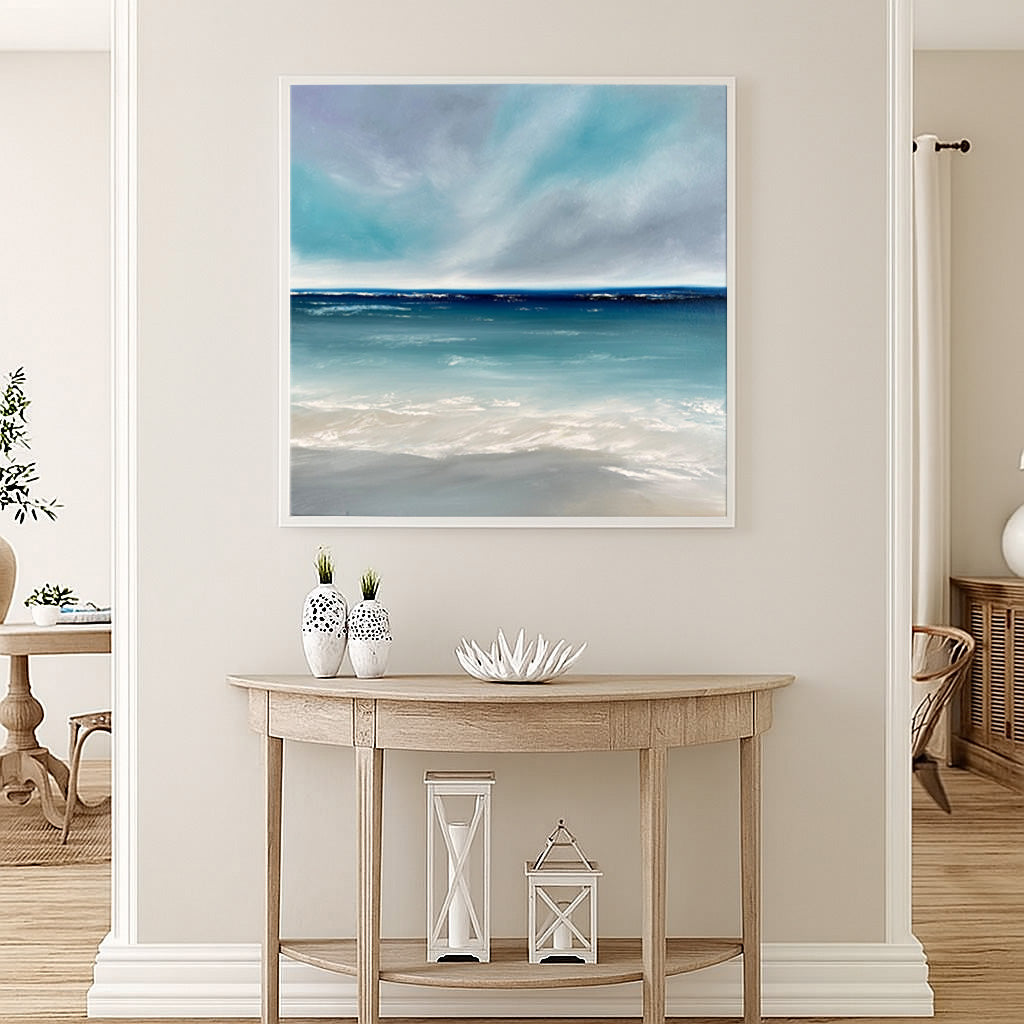 Faith- Original Atmospheric Realism Seascape Fine Art