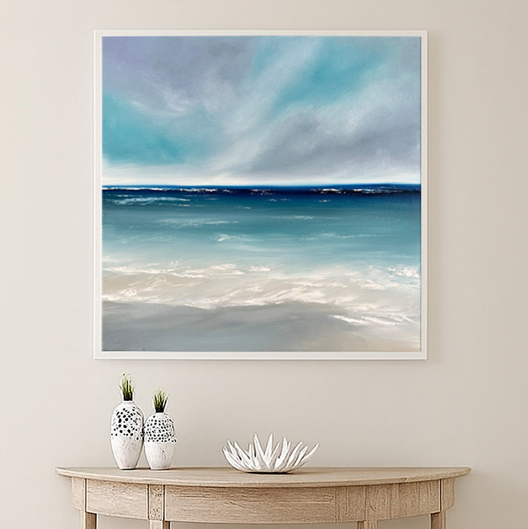 Faith- Original Atmospheric Realism Seascape Fine Art