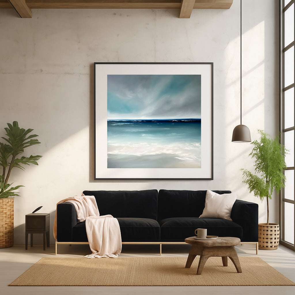 Faith- Abstract Seascape Fine Art Print on Paper
