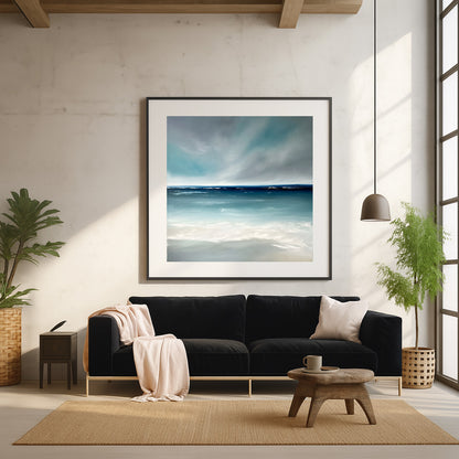 Faith- Abstract Seascape Fine Art Print on Paper