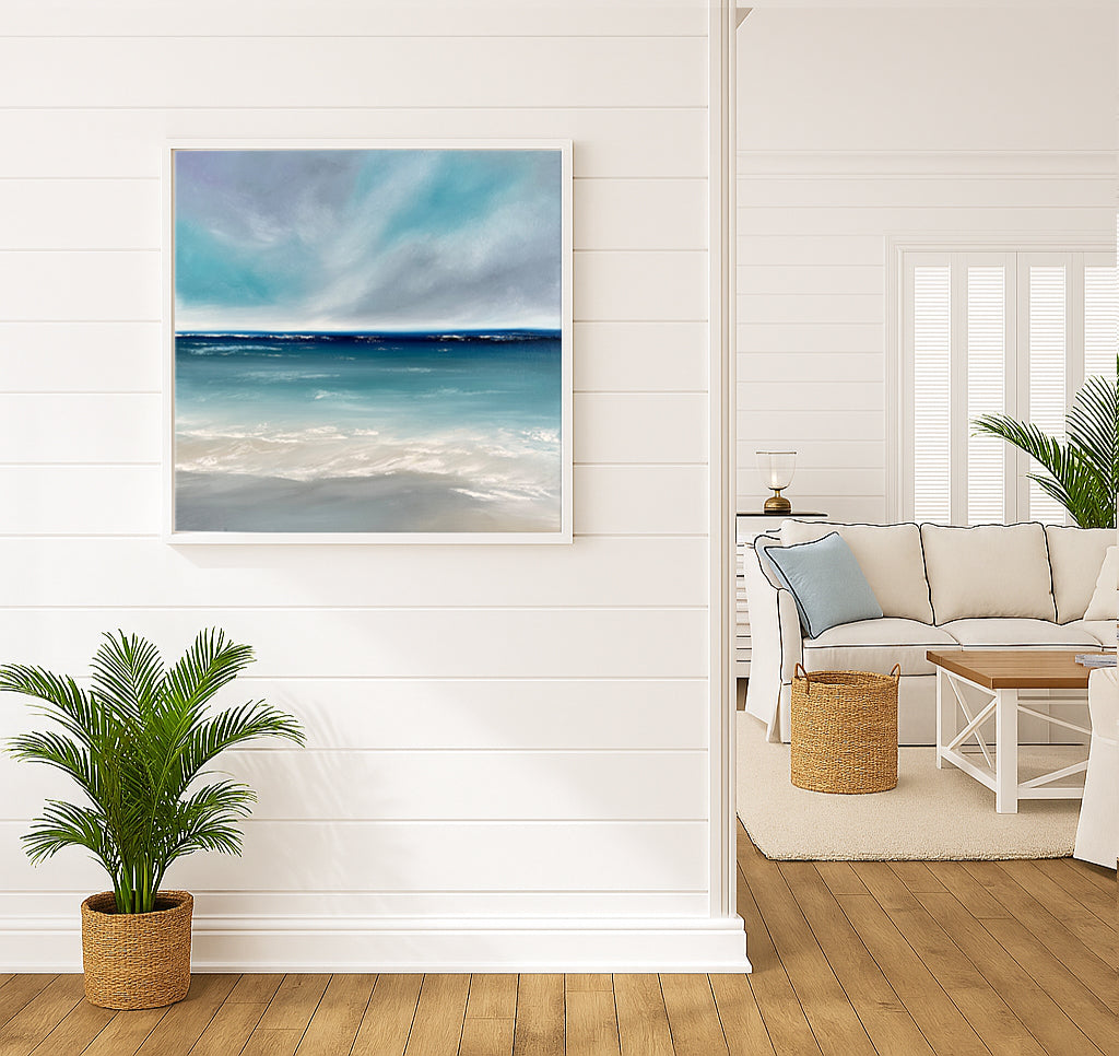 Faith- Original Atmospheric Realism Seascape Fine Art