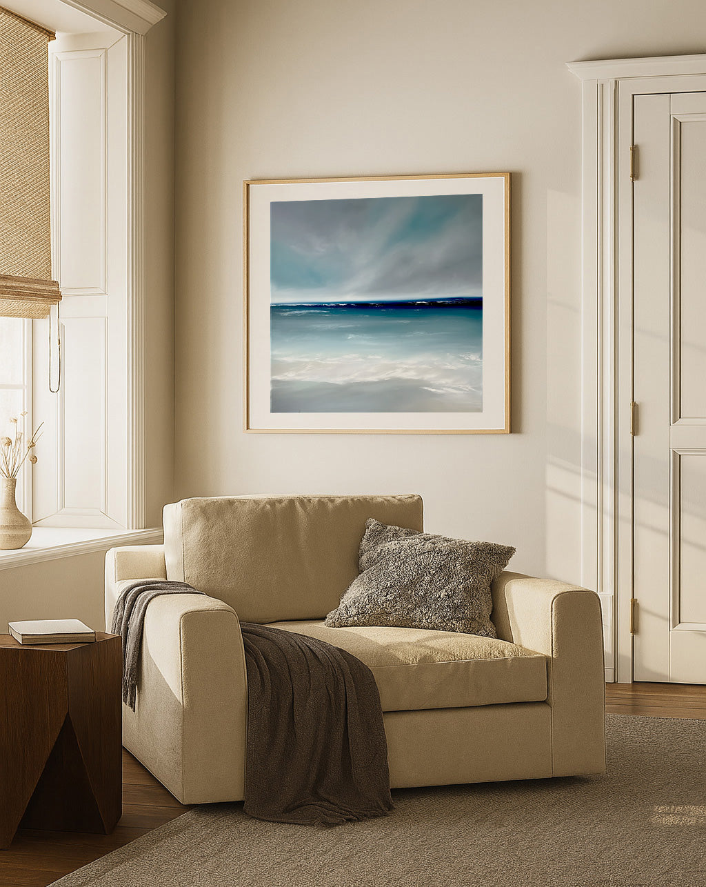 Faith- Abstract Seascape Fine Art Print on Paper