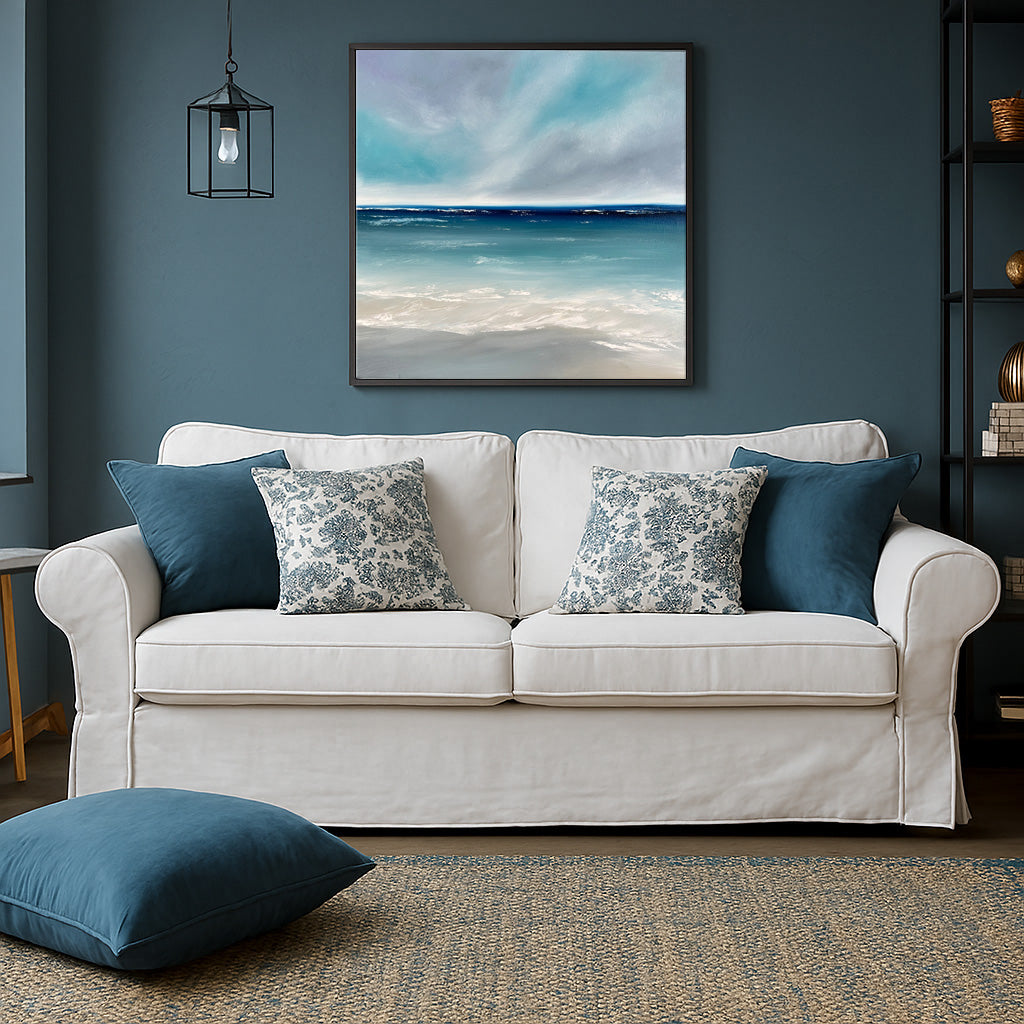 Faith- Original Atmospheric Realism Seascape Fine Art