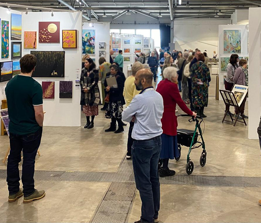 Fusion_Art_Fair_Harrogate_Contemporary_Seascape_Art_Exhibit_by_Magda_Malak