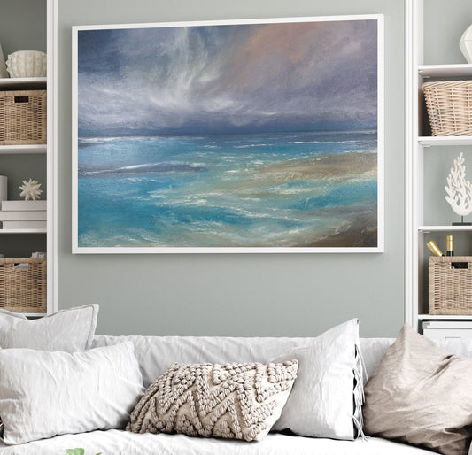 Gold Coast Seascape Print on Fine Art Paper - Magda Malak Art