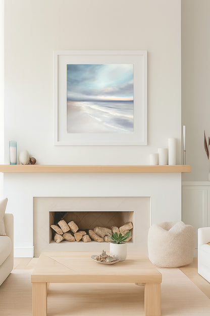 Harmony- Abstract Seascape Fine Art Print on Paper