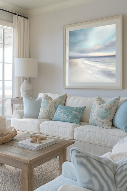 Harmony- Abstract Seascape Fine Art Print on Paper