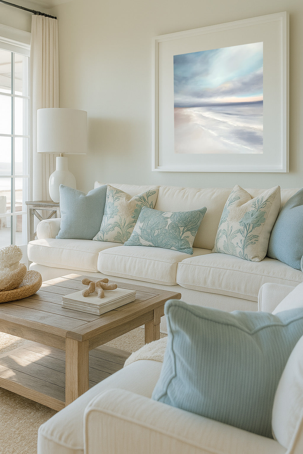 Harmony- Abstract Seascape Fine Art Print on Paper