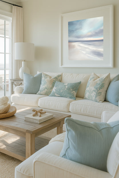 Harmony- Abstract Seascape Fine Art Print on Paper