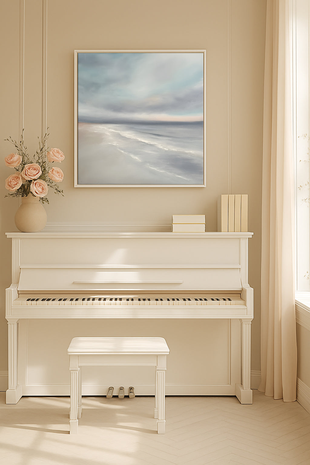 Harmony- Fine Art Abstract Seascape Canvas Print