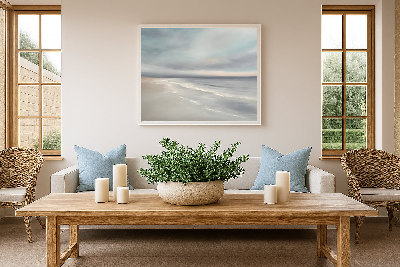 Harmony- Fine Art Abstract Seascape Canvas Print