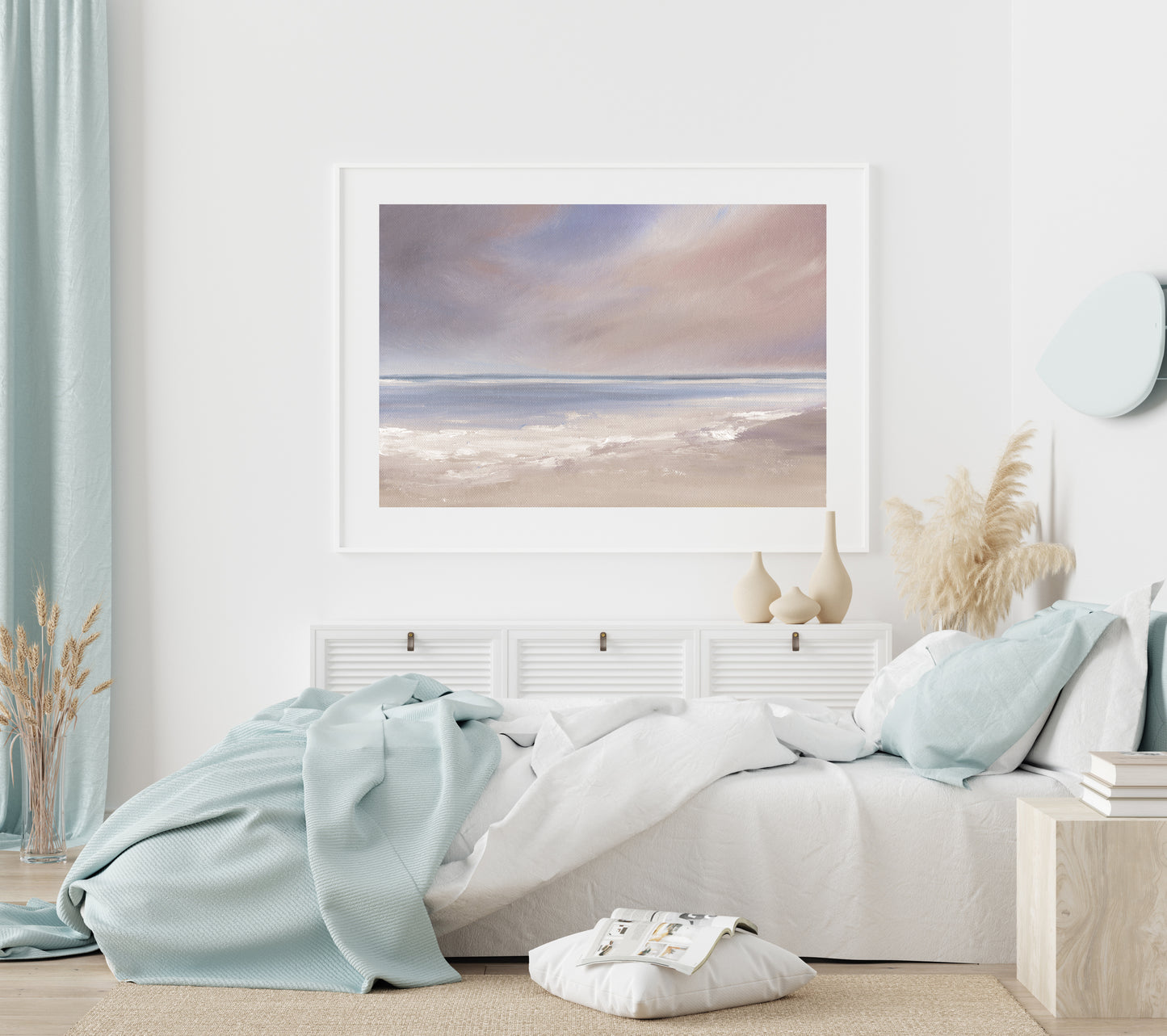 Hidden Depths - Abstract Seascape Fine Art Print on Paper