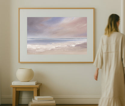 Hidden Depths - Abstract Seascape Fine Art Print on Paper