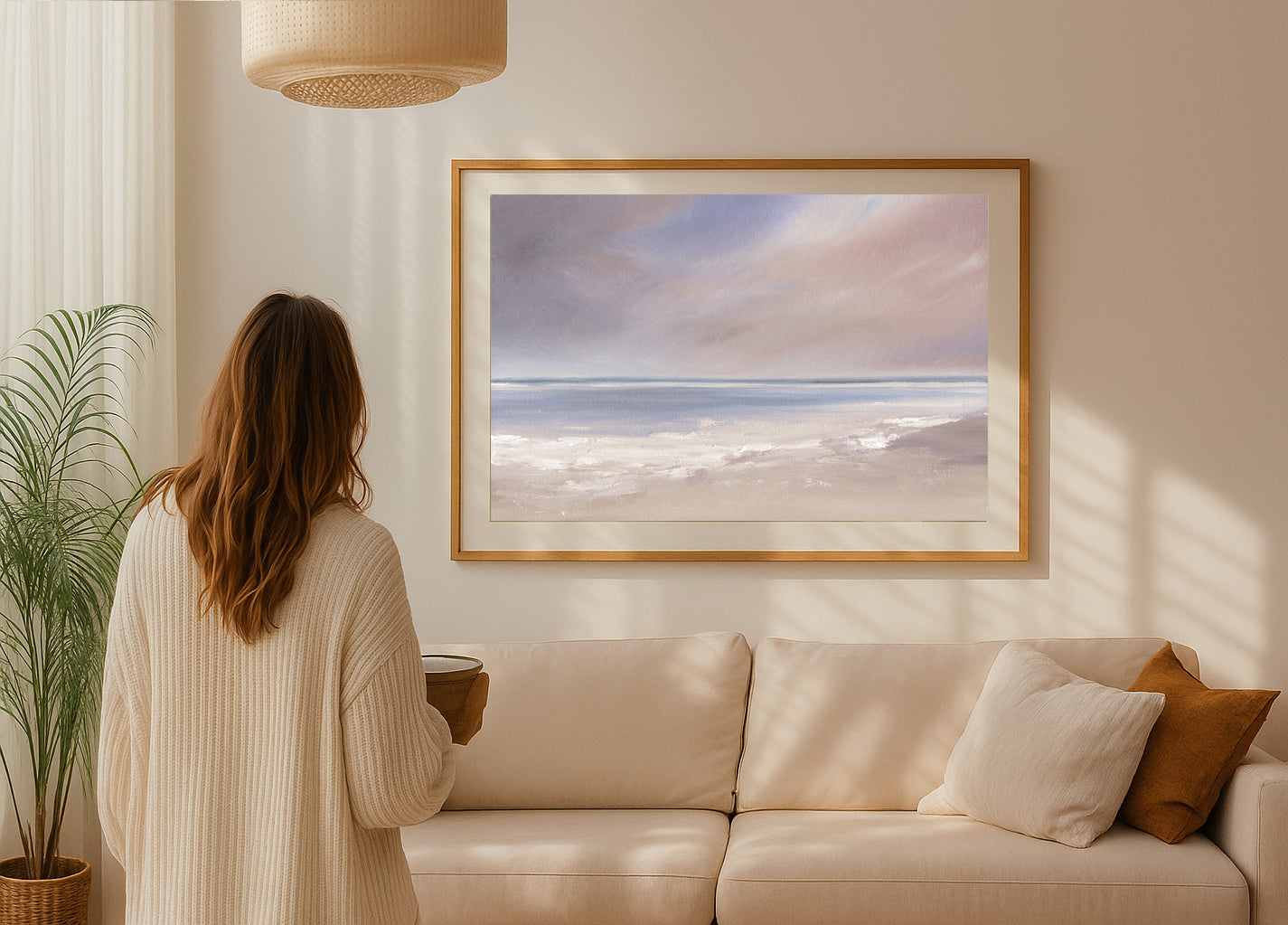 Hidden Depths - Abstract Seascape Fine Art Print on Paper