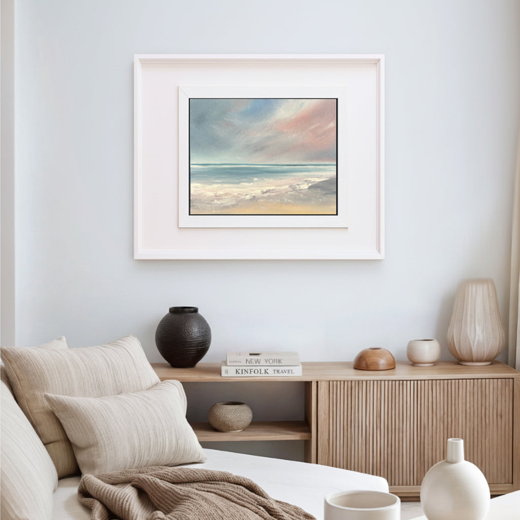 Hidden Depths - Original Abstract Seascape Fine Art by Magda Malak