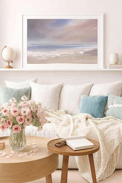 Hidden Depths - Abstract Seascape Fine Art Print on Paper