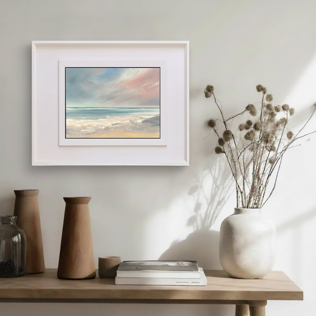 Hidden Depths - Original Abstract Seascape Fine Art by Magda Malak