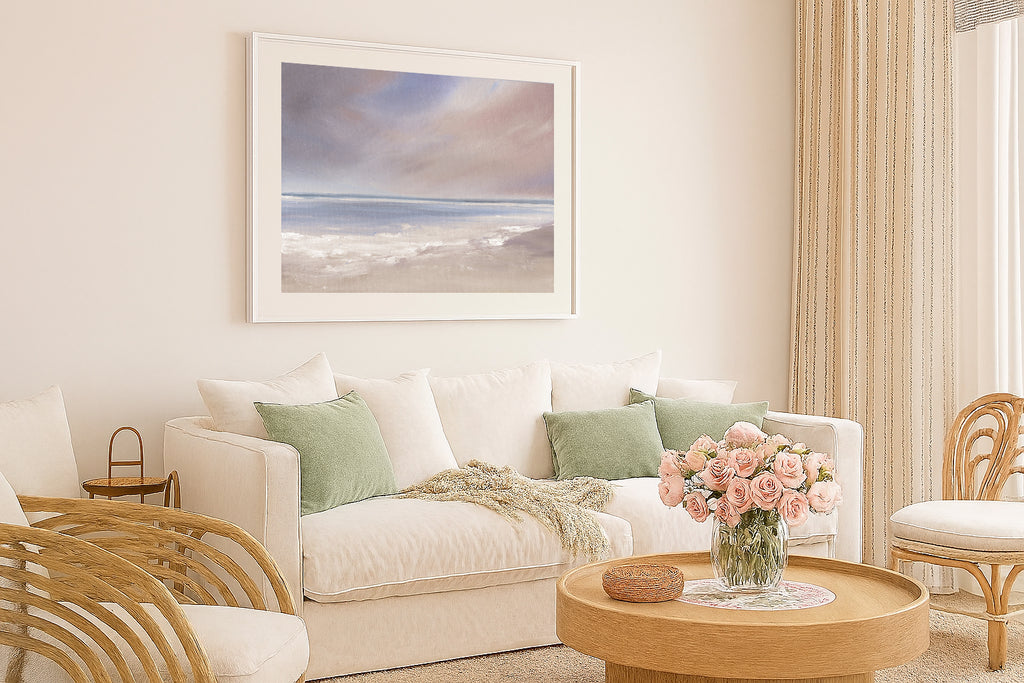 Hidden Depths - Abstract Seascape Fine Art Print on Paper
