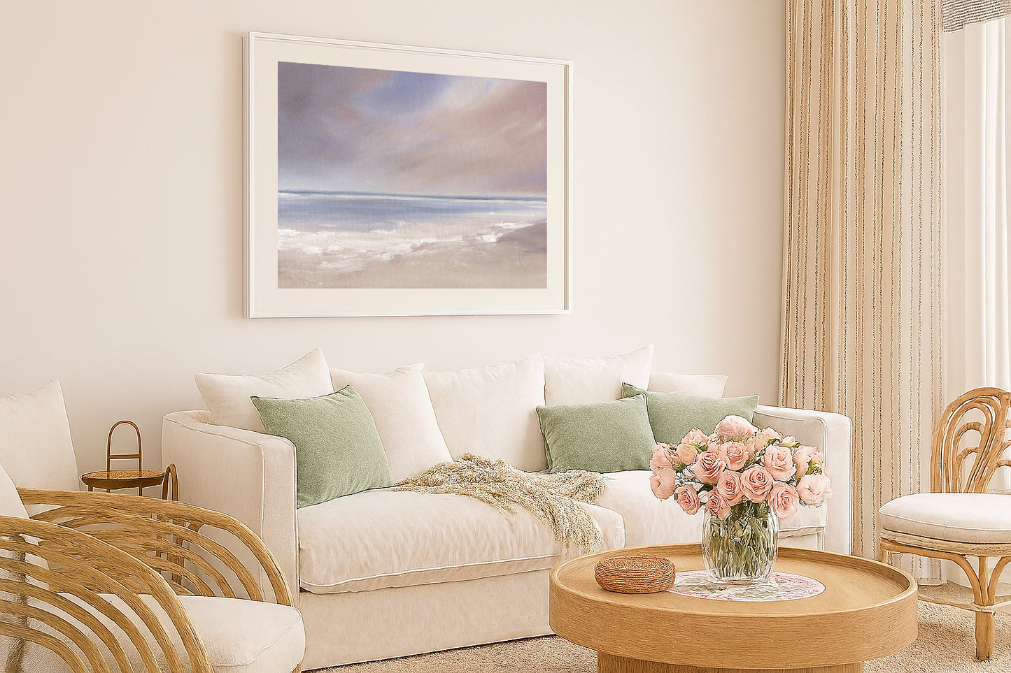 Hidden Depths - Abstract Seascape Fine Art Print on Paper