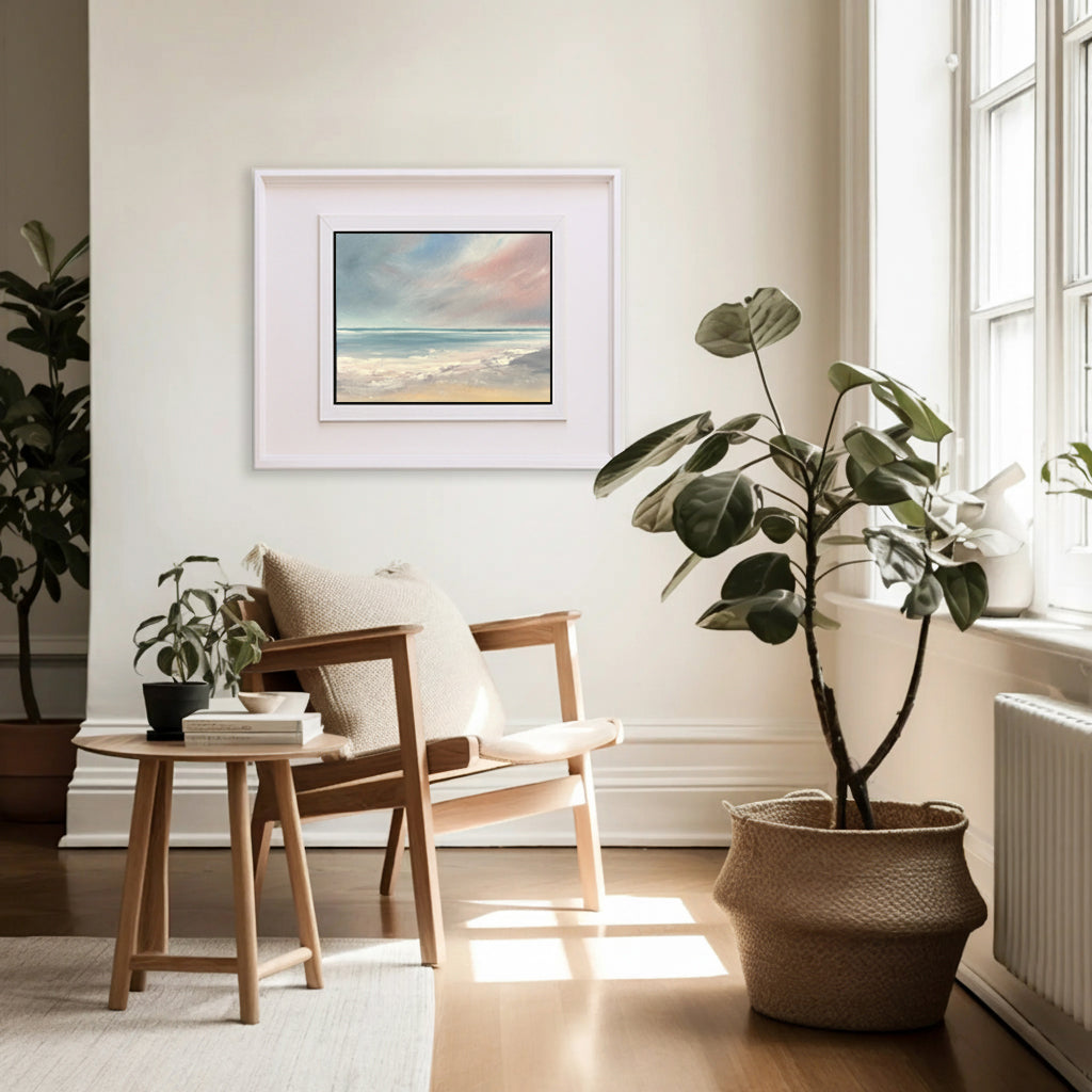 Hidden Depths - Original Abstract Seascape Fine Art by Magda Malak