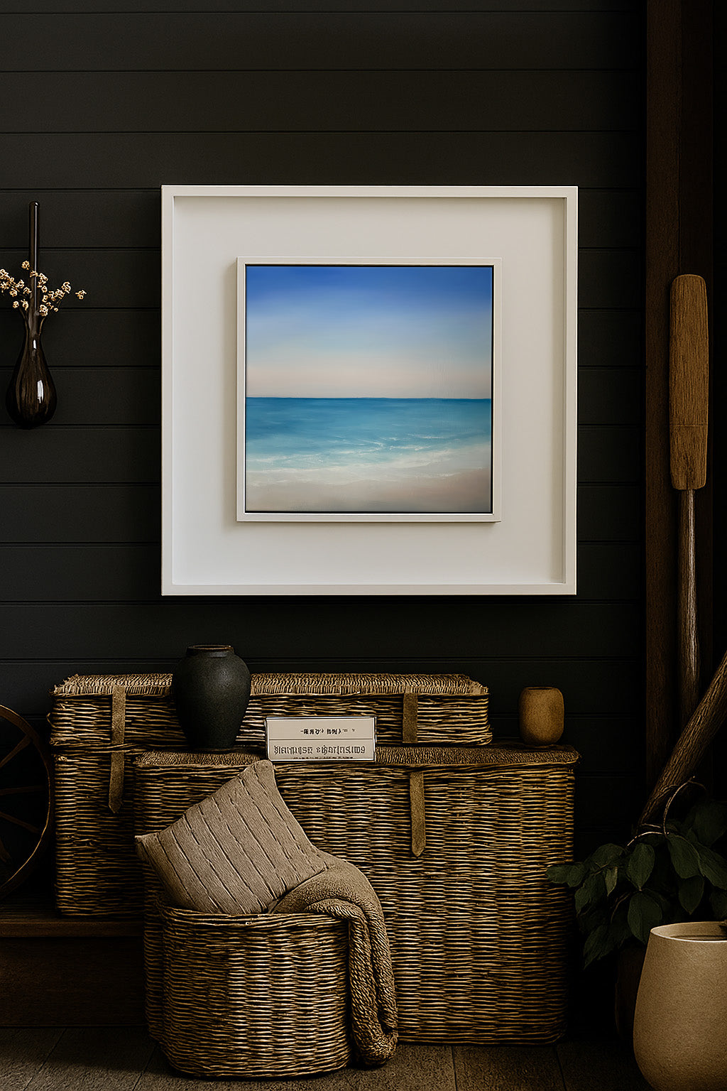Honesty- Original Abstract Seascape Fine Art by Magda Malak