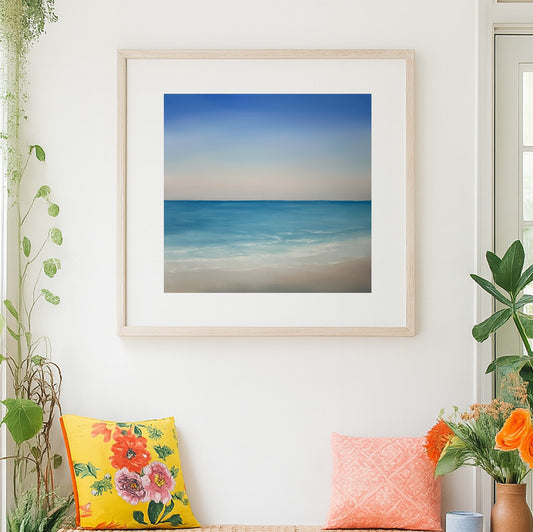 Honesty- Abstract Seascape Fine Art Print on Paper