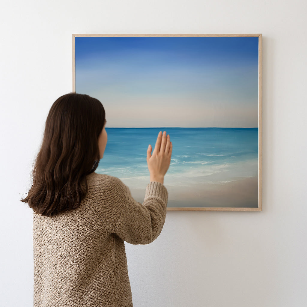 Honesty- Fine Art Abstract Seascape Canvas Print
