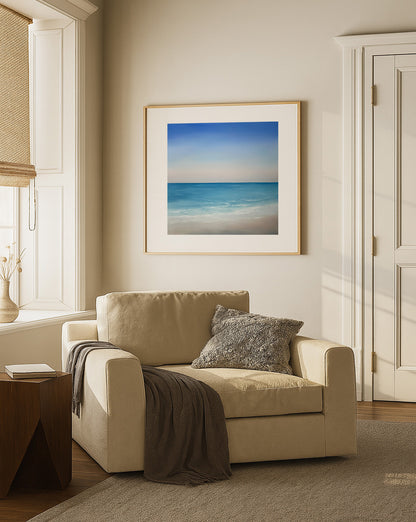 Honesty- Abstract Seascape Fine Art Print on Paper