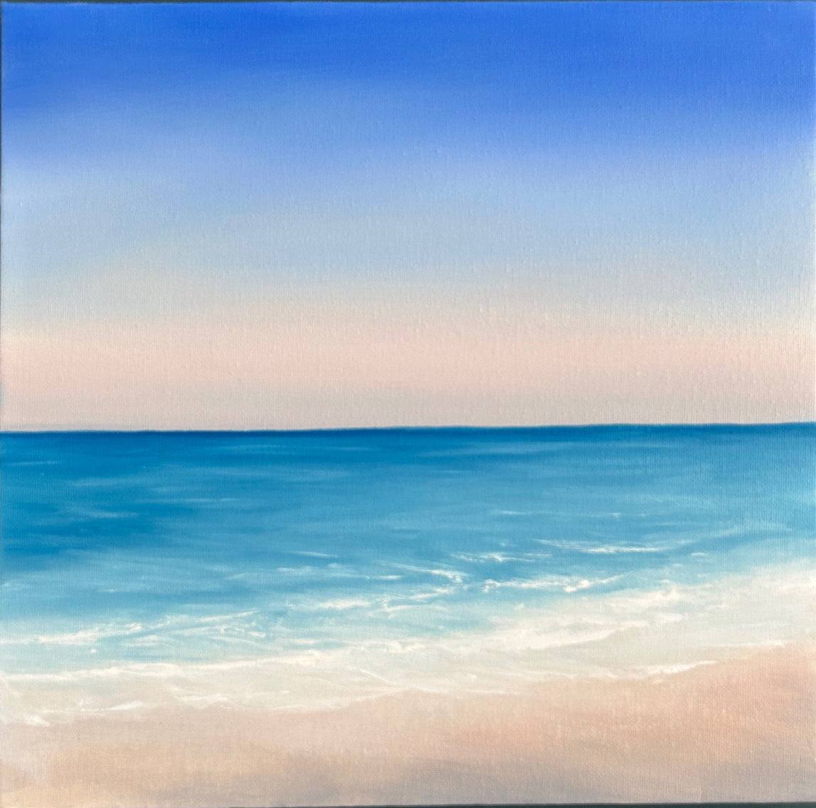 Honesty- Original Abstract Seascape Fine Art by Magda Malak