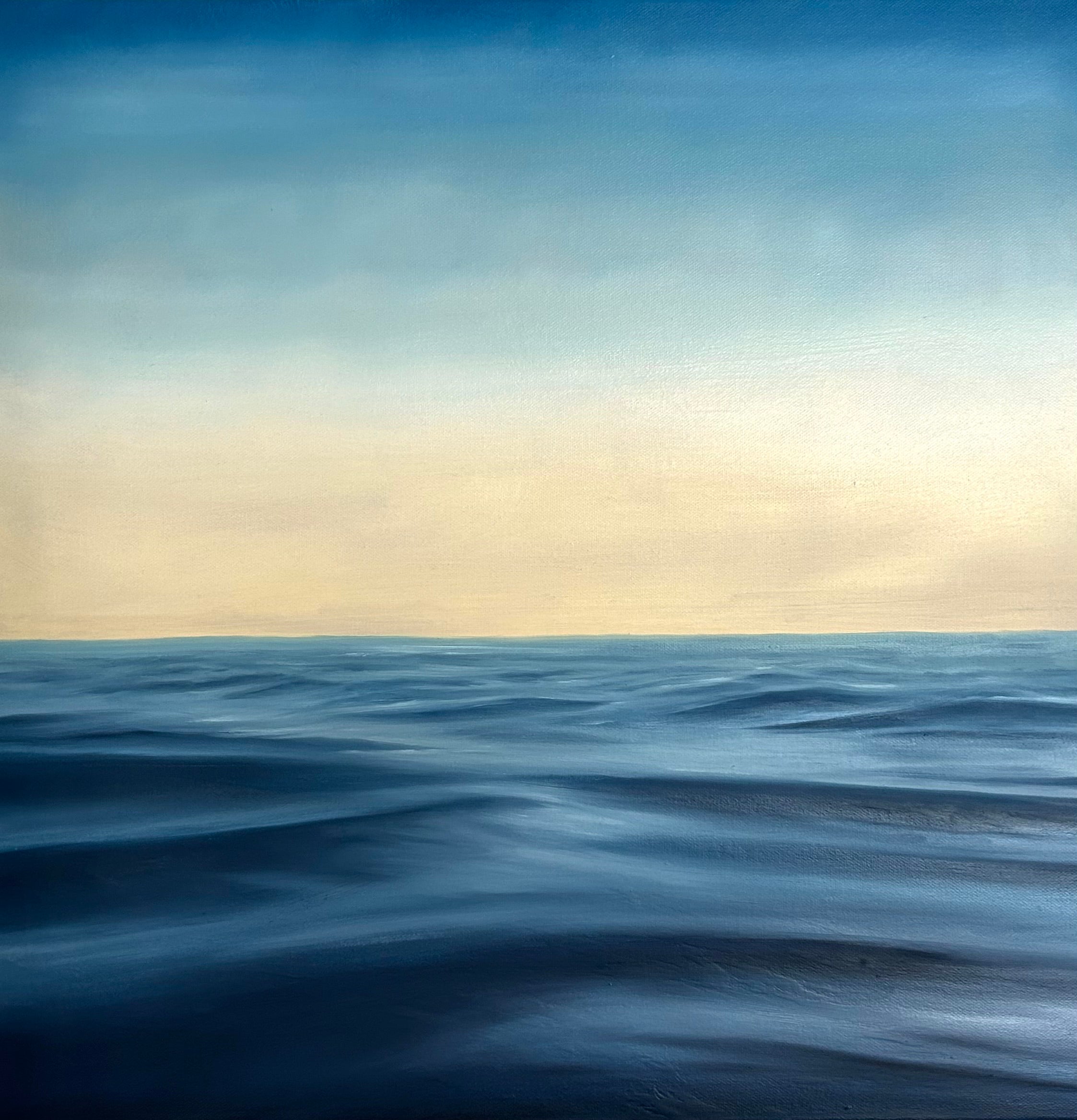 Where Light Belongs- Original Abstract Seascape by Magda Malak