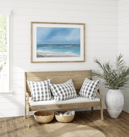 I Am Here - Abstract Seascape Fine Art Print on Paper