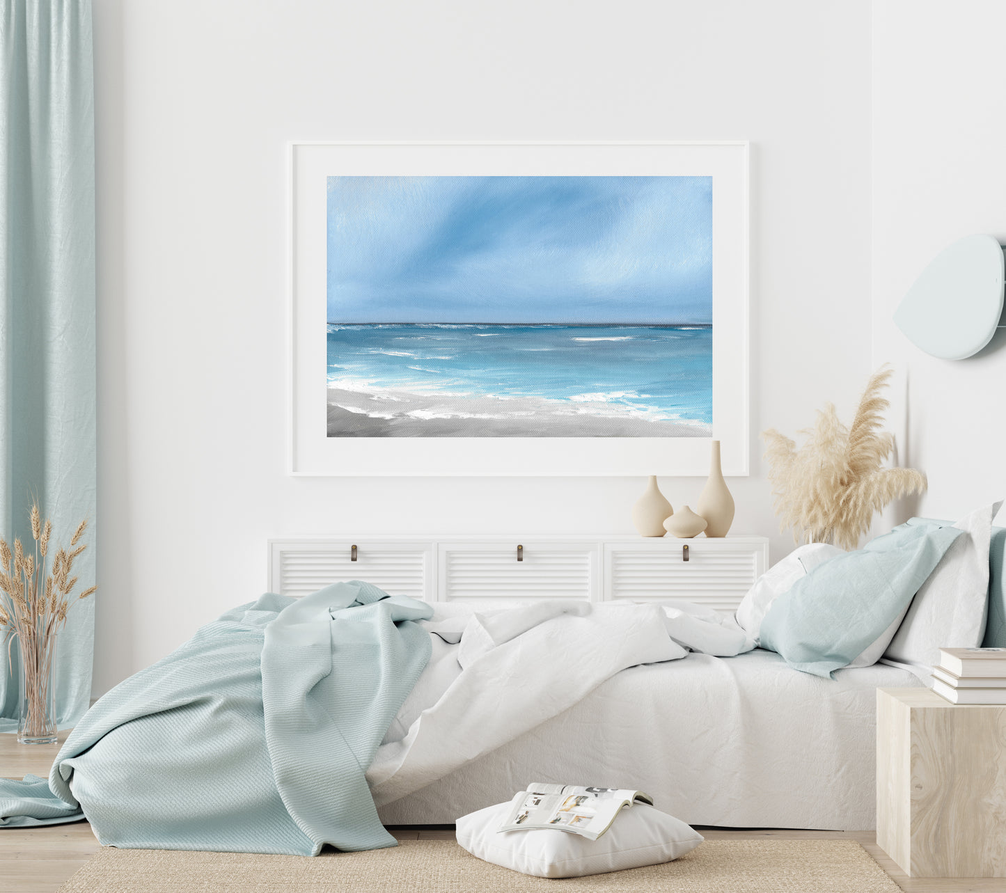 I Am Here - Abstract Seascape Fine Art Print on Paper