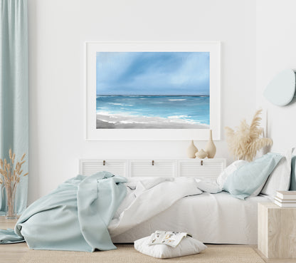 I Am Here - Abstract Seascape Fine Art Print on Paper