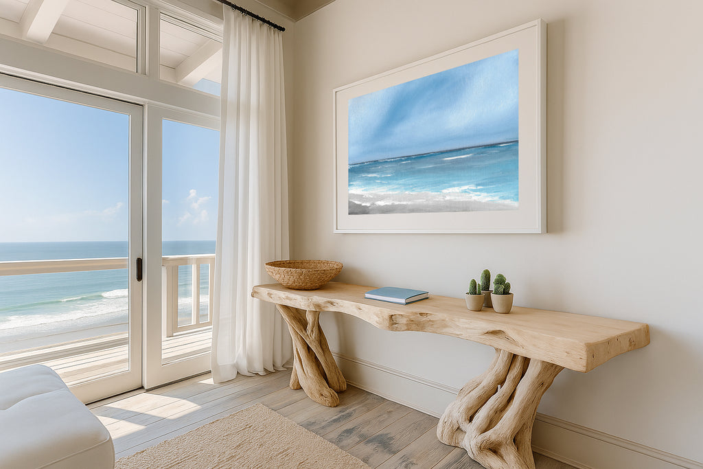 I Am Here - Abstract Seascape Fine Art Print on Paper
