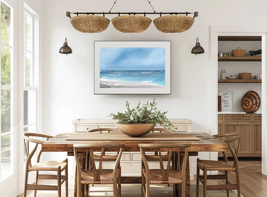 I Am Here - Abstract Seascape Fine Art Print on Paper