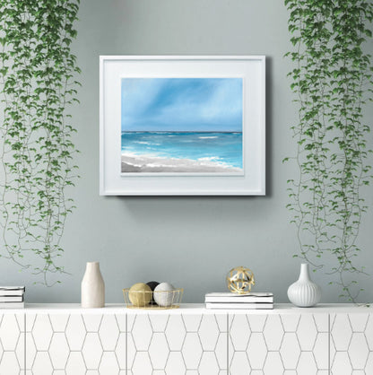 I Am Here -  Original Painting by Magda Malak - Magda Malak Art