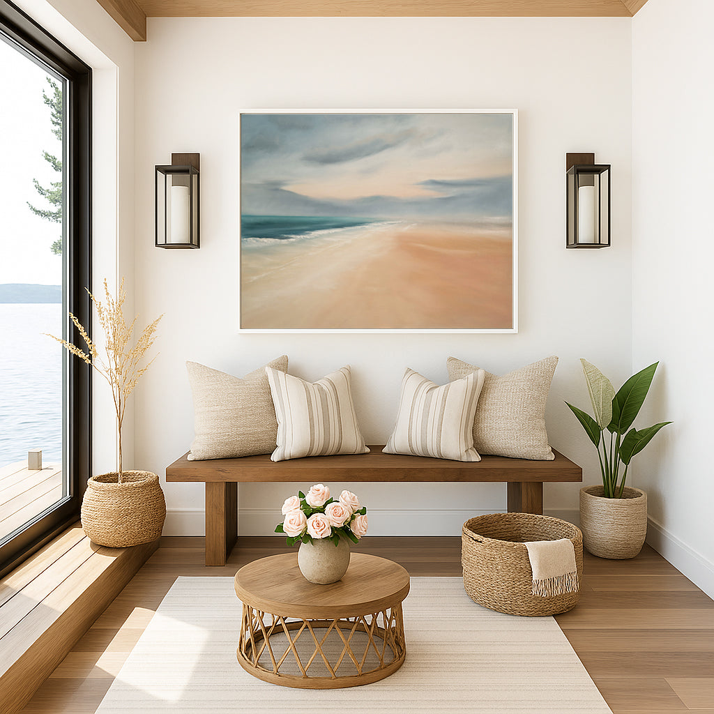 Inception- Original Atmospheric Realism Seascape Fine Art