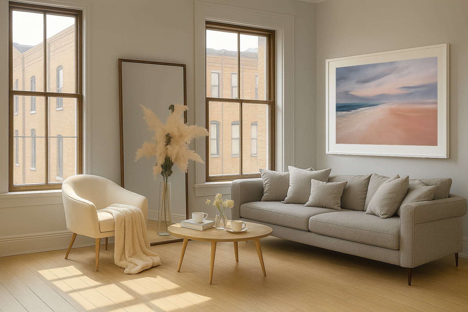 Inception- Abstract Seascape Fine Art Print on Paper