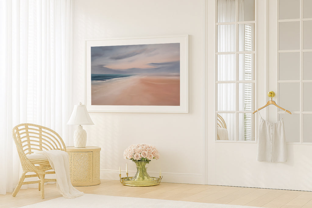 Inception- Abstract Seascape Fine Art Print on Paper