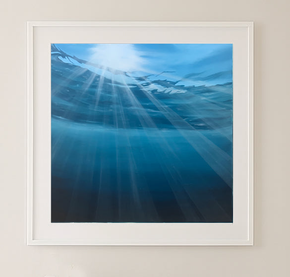 Intimate Depths limited edition seascape print by magda malak