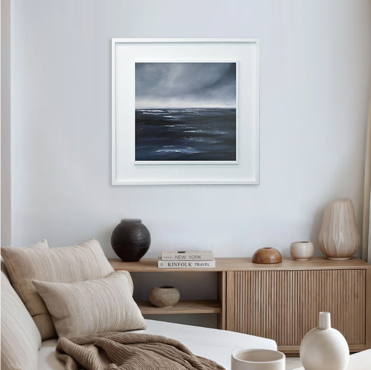 Into the Abyss- Original Painting by Magda Malak - Magda Malak Art