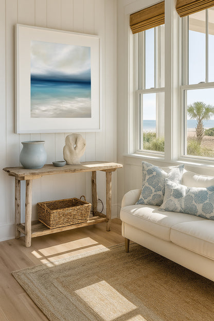 Life- Abstract Seascape Fine Art Print on Paper