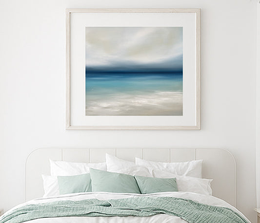 Life- Abstract Seascape Fine Art Print on Paper