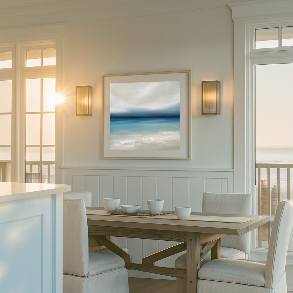 Life- Abstract Seascape Fine Art Print on Paper
