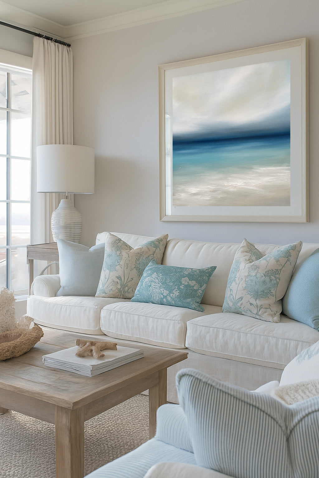 Life- Abstract Seascape Fine Art Print on Paper