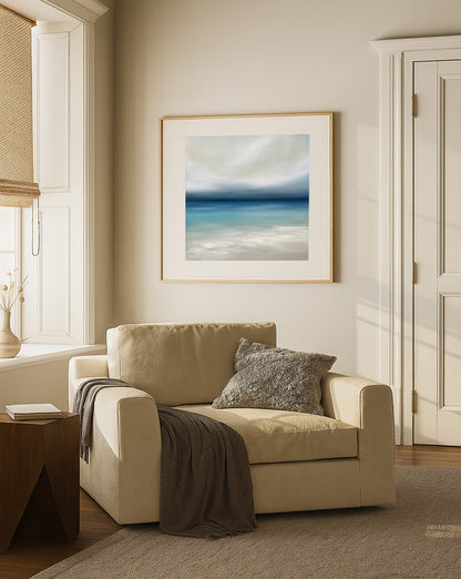 Life- Abstract Seascape Fine Art Print on Paper
