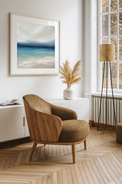 Life- Abstract Seascape Fine Art Print on Paper