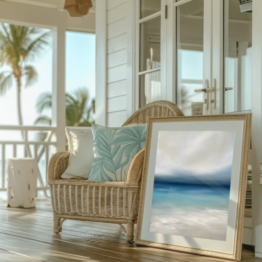 Life- Abstract Seascape Fine Art Print on Paper