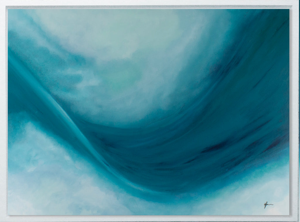 Lifeline- Original Abstract Painting by Magda Malak - Magda Malak Art