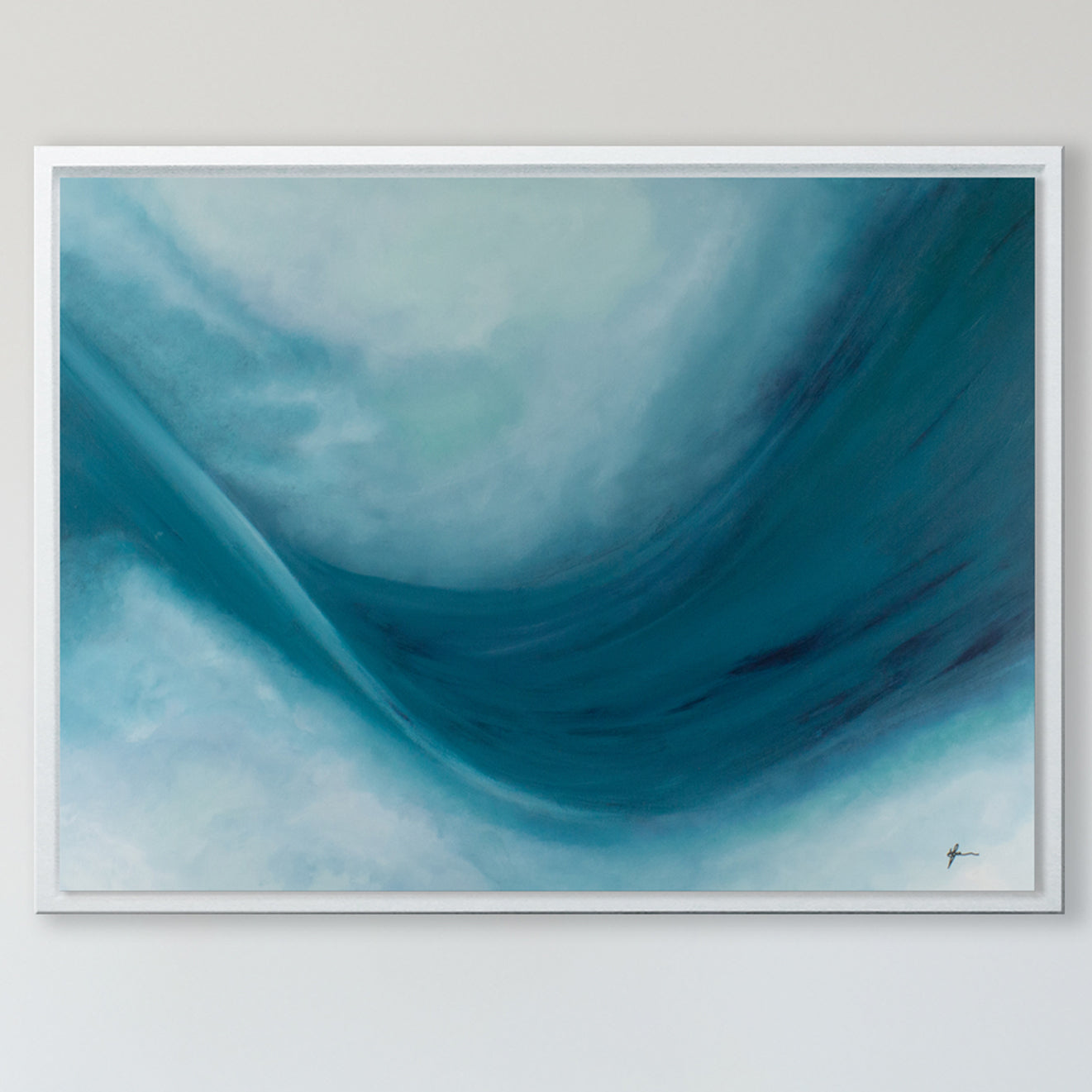 Lifeline- Original Abstract Painting by Magda Malak - Magda Malak Art